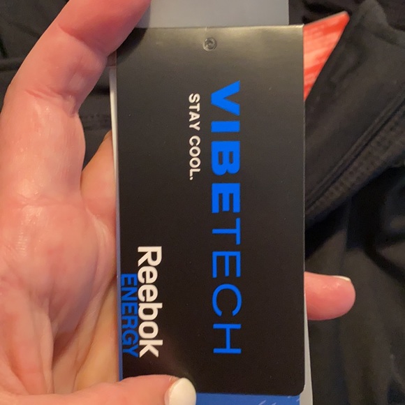 Black Reebok workout Capris - Picture 4 of 6